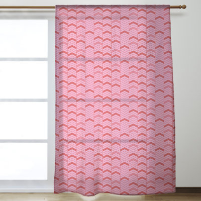 Sheer Single Curtain Panel