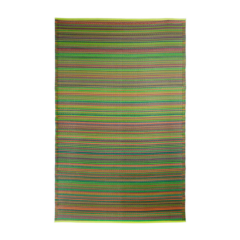 Striped Outdoor Doormat, Popsicle
