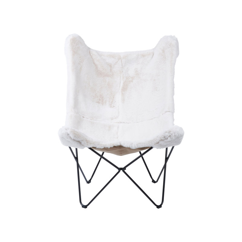 Drancy Upholstered Accent Chair, White