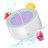 AquaPure - Fruit and Vegetable Washing Machine, USB-Rechargeable Produce Purifier 3.94 x 1.97 in