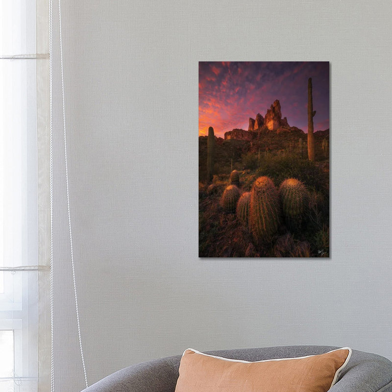 Family Gathering by Peter Coskun - Floater Frame Print on Canvas, Wrapped Canvas, 66.04 cm H x 45.72 cm W x 1.91 cm D