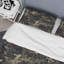 Camouflage noir militaire - ensemble de housse de couette abstrait - microfibre de polyester