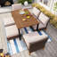 Ensemble de patio modulaire en rotin 7 pièces avec coussins Salem-98120396