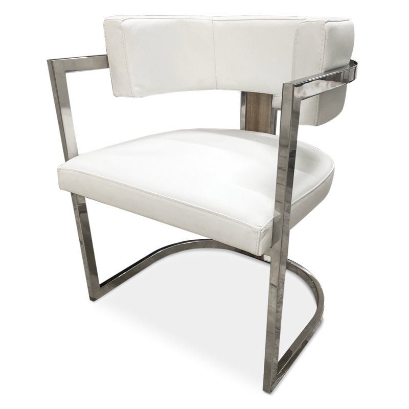 Fauteuil blanc Matéria