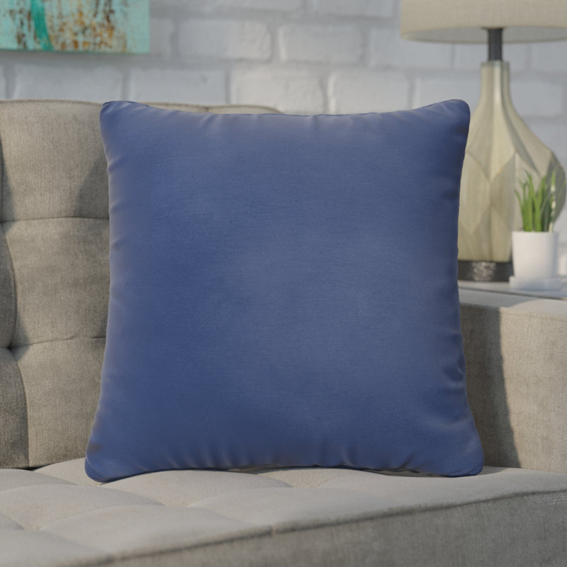 Borgey Outdoor Reversible Throw Pillow, Marine, 22" H x 22" W x 6" D