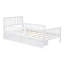 Plateforme simple classique avec garde-corps en pin et tiroirs de rangement-117502803-117502802