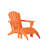 Altura Plastic Adirondack Chair with Ottoman Set-440759052