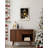 Winter Oil Lamp Framed Wall Art