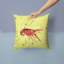 Coussin décoratif intérieur/extérieur crawfish