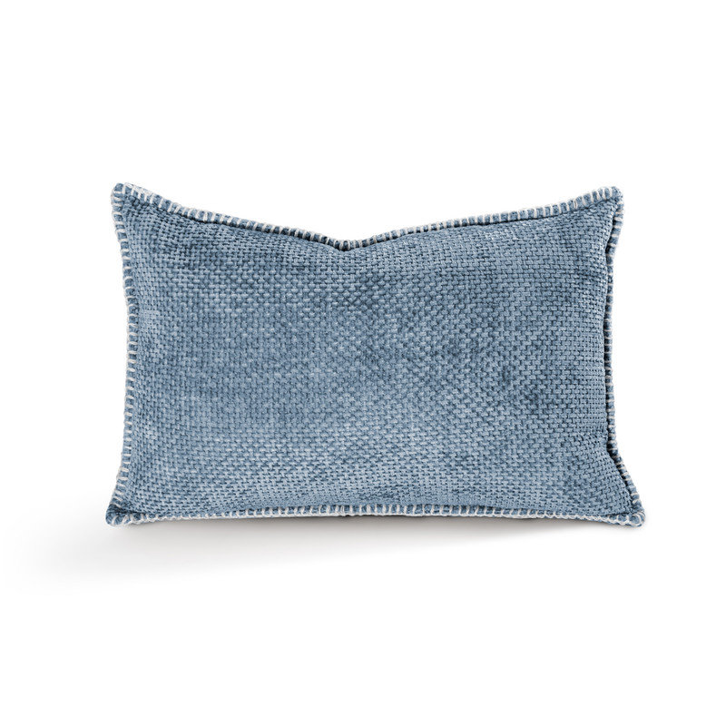 Ensemble de 2 coussins en chenille Austin Horn Classics 13 "X 20" , Bleu