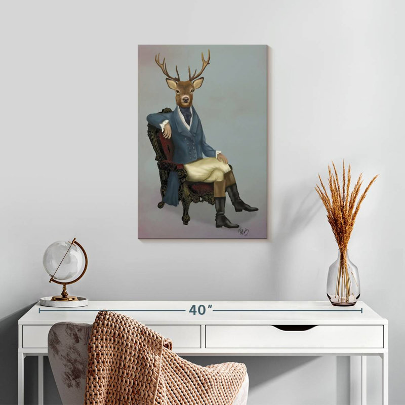 Brampt Distinguished Deer Full, 24" H x 16" W