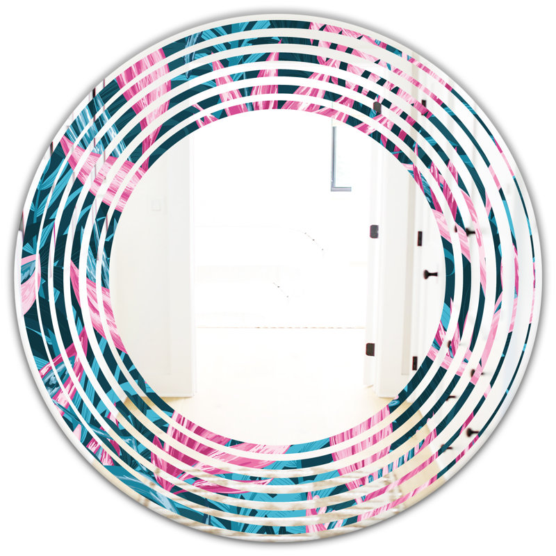 Miroir mural sans cadre, H 23,6 po x l 23,6 po