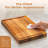 Anders Refined Edge Grain Acacia Cutting Board-93547641