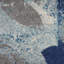 Tapis bleu à motif floral Leeming-1606308308