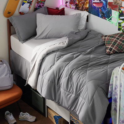 Cozy Comfort 5Or10Piece Reversible Polyester Comforter Sets