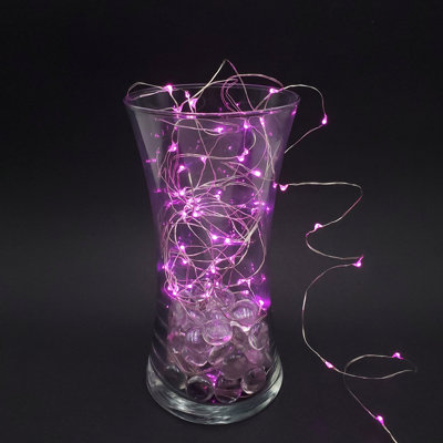  Battery Operated LED Fairy String Lights with Timer