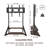 Talja TV Floor Stand Height Adjustable TV Mount Stand-1036326029