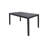 Portici Rectangular Dining Table, Rattan Effect Multipurpose Garden Table, 150X90H72 Cm-762958723