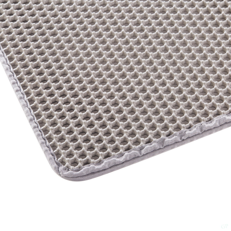 Tapis pour litière pour chat 24 x 15 po antidérapant et anti-urine