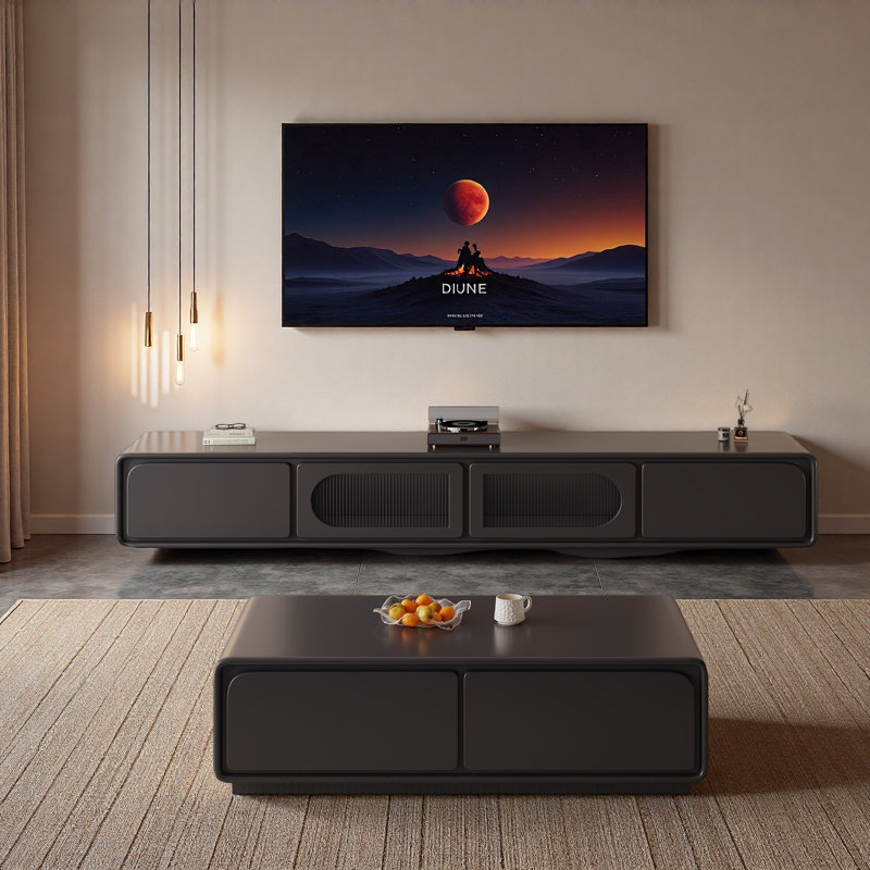 Combinaison meuble télé moderne et table basse