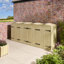 Wooden Bin Store