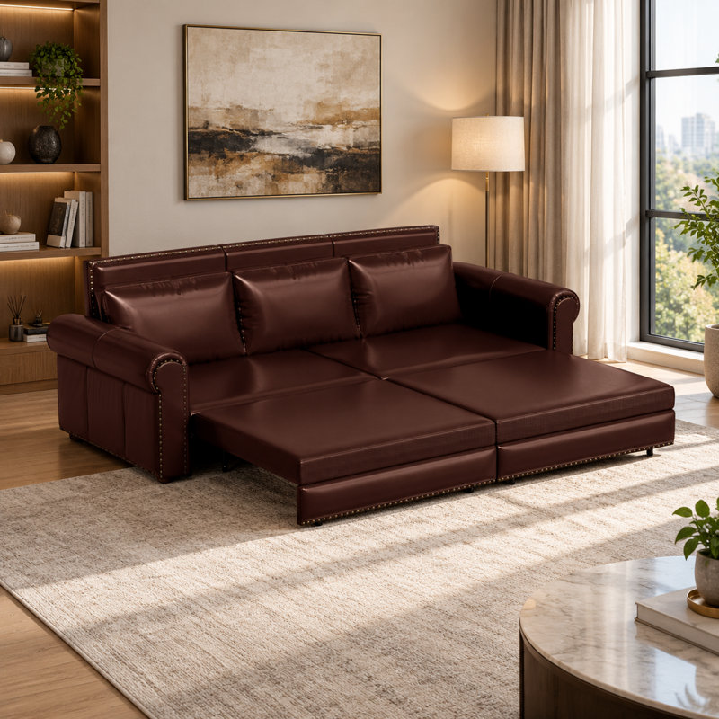 3-In-1 Convertible King Size Sofa Bed