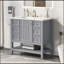 Meuble-lavabo 36 po avec trois tiroirs-345564301