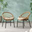 Chaise Edgar (ensemble de 2)