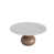 Gloss Snow Stone Dark Walnut
