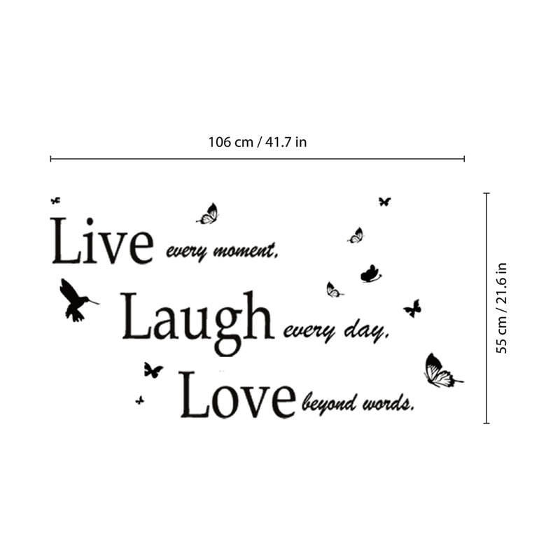 Non-Wall Damaging Wall Decal