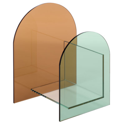Ares Tinted Glass Book Display