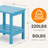 Wolak Scratch Resistant Side Table -1536546359