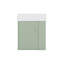 Meuble-lavabo suspendu 21,6 po avec lavabo, pièce murale compacte avec lavabo en céramique-1909944117