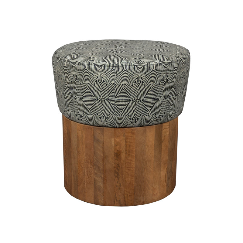 Tabouret d'appoint en bois massif