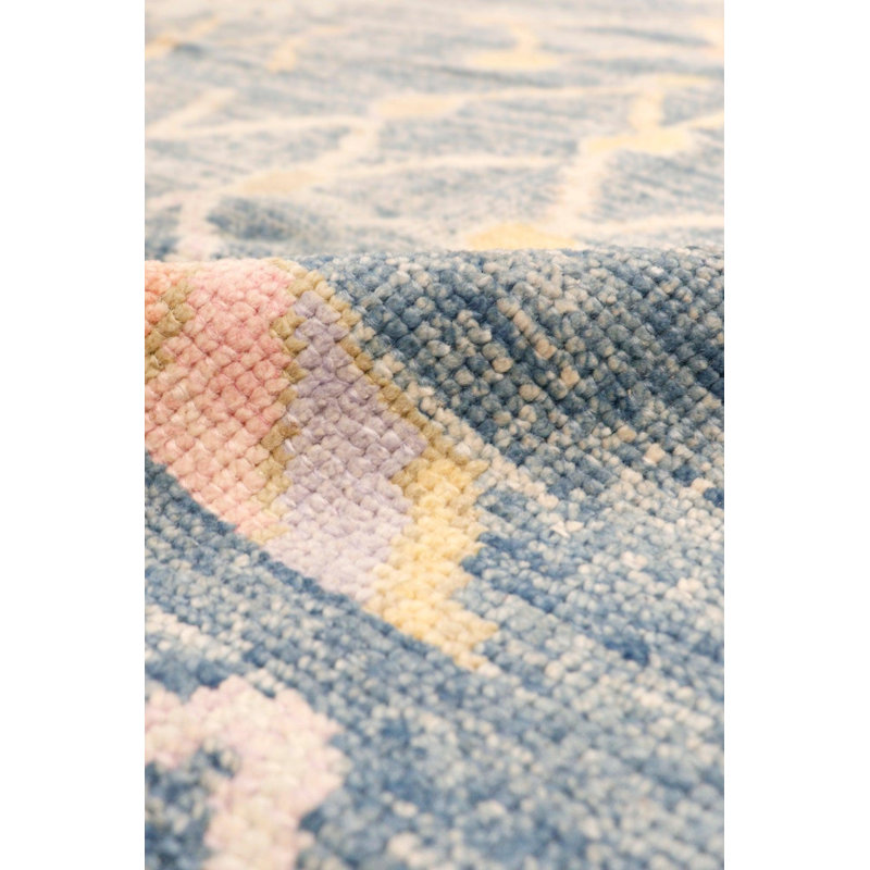 Canvello Oushak Hand-Knotted Wool Area Rug- 9'1" X 11'8"