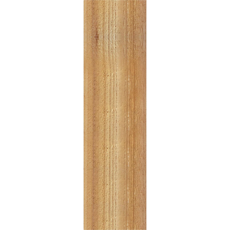Jeu de blocs Funston, Cèdre rouge de l'Ouest de 6 po (sciage brut), P 22 po x H 22 po