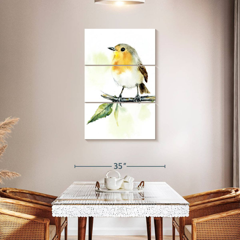 Brampt Robin Songbird, 45" H x 28" W