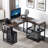 Akoowo L-Shaped Computer Desk