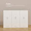 Armoire penderie 6 portes 94,5 po de largeur avec 3 tiroirs-635892020