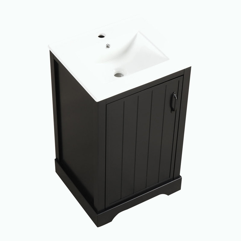Bathroom Vanity with Ceramic Sink