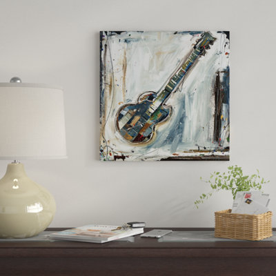 Impression sur guitare par Kelsey Hochstatter - galerie - impression sur toile tendue