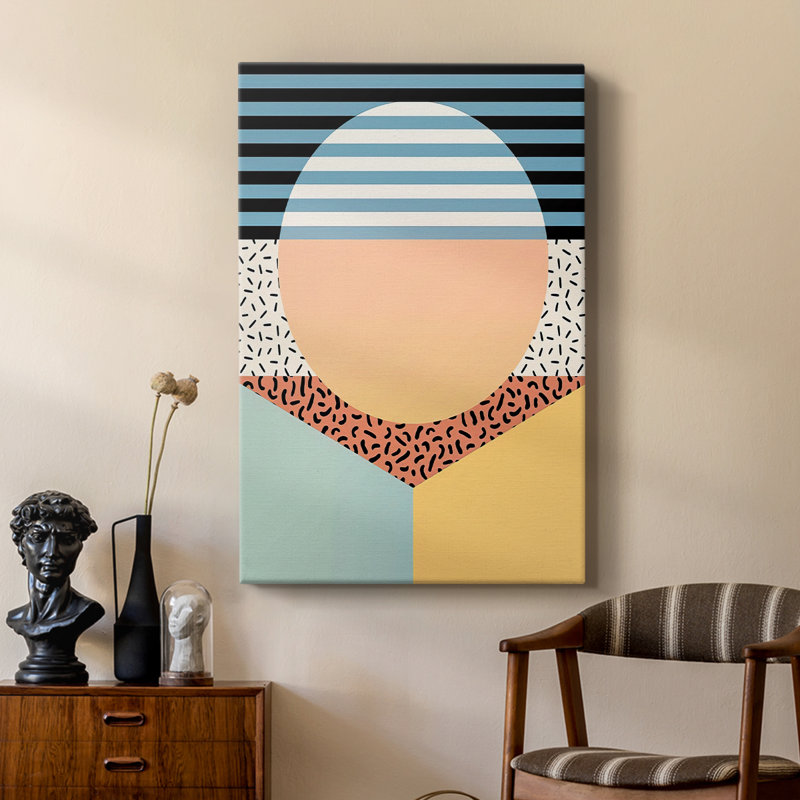 Modern Memphis III - galerie sur mesure, H 18 po x l 12 po