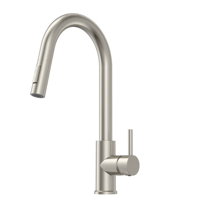 RoomTec Pull Down Kitchen Faucet, Brushed Nickel