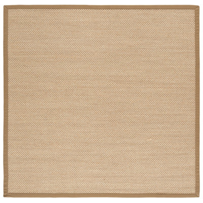Benevides Natural Fiber Sisal Pile Solid Color Rug