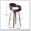 Tabouret de bar avec siège rembourré et design ergonomique, pour cuisines et bars modernes.-350823391