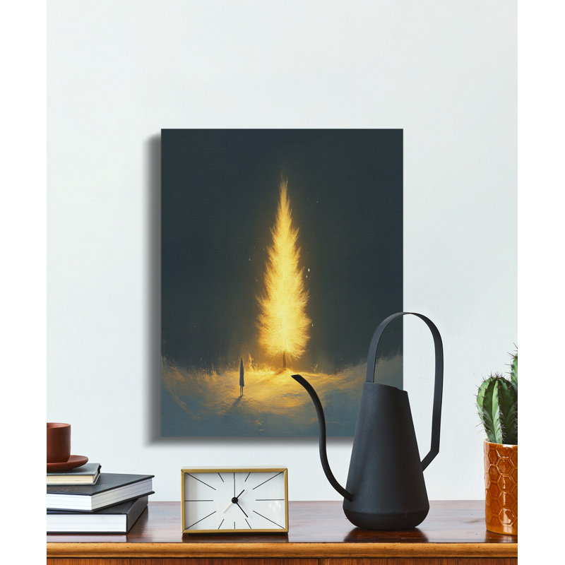 1 Piece Wrapped Canvas Wall Art Set, 18x24