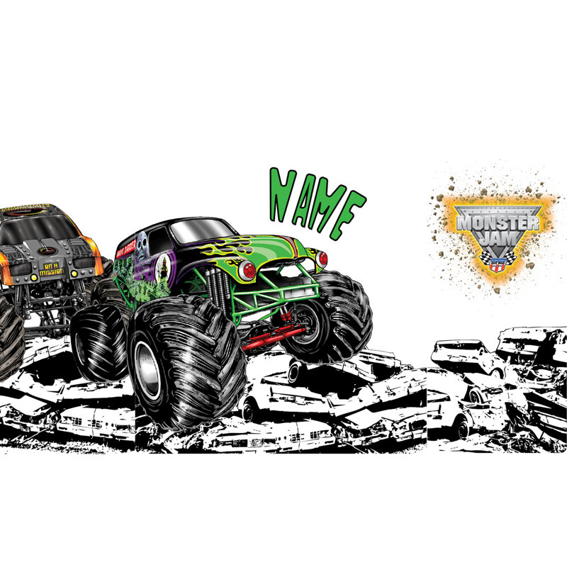 Veilleuse personnalisée Monster Jam Grave Digger