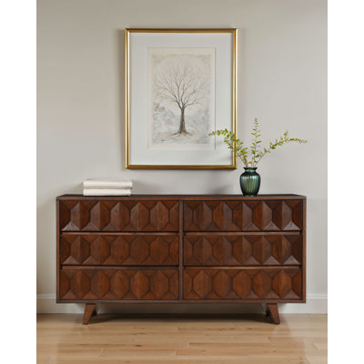Commode Lisbon en brun royal