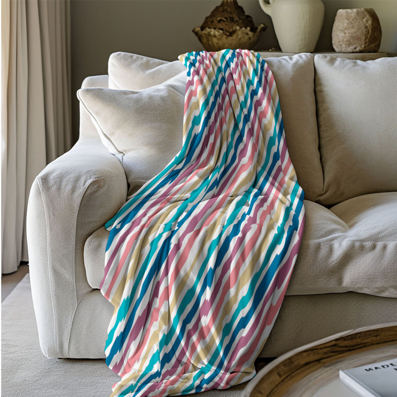 Coastal Glow - 1 pièce Sherpa Premium, L 60 po x l 50 po
