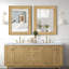 Rexford  Natural Wood Rattan Mirror Farmhouse Wall Decoration-87905882
